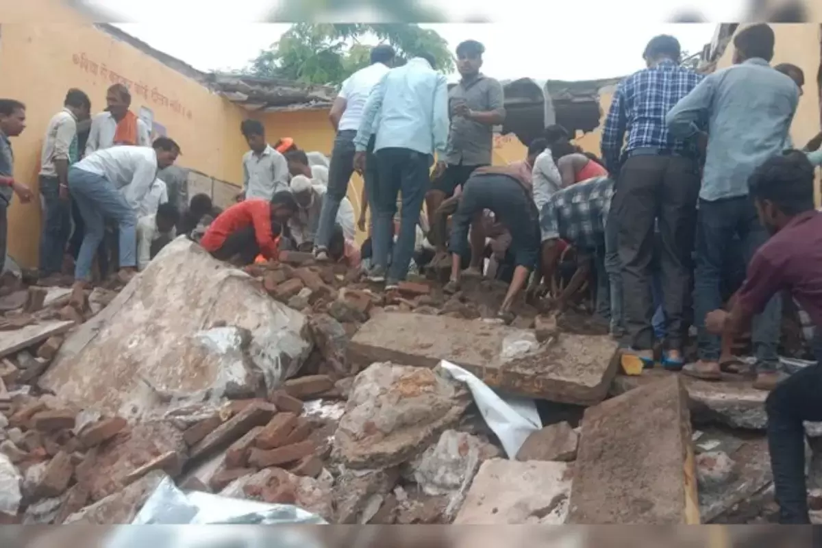 راجستھان کے اسکول میں عمارت گرنے کا دلخراش واقعہ، 7 بچوں کی موت، 28 زخمی