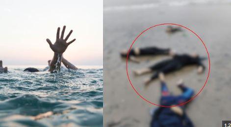 رتناگیری  سانحہ : سمندر میں ڈوب کر جاں بحق چار افراد کی ایک ساتھ تدفین، شہر میں کہرام اور فضا سوگوار