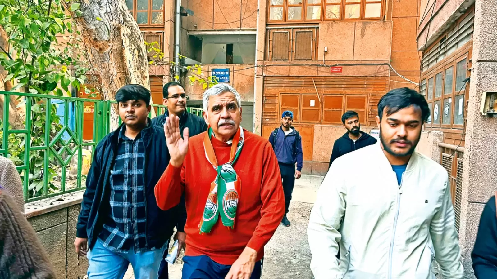 سندیپ دکشت کی نامزدگی کے موقع پر کانگریس رہنماؤں کی شرکت، دیویندر یادو کا کہنا ہے: 'عآپ میں خوف کا ماحول'