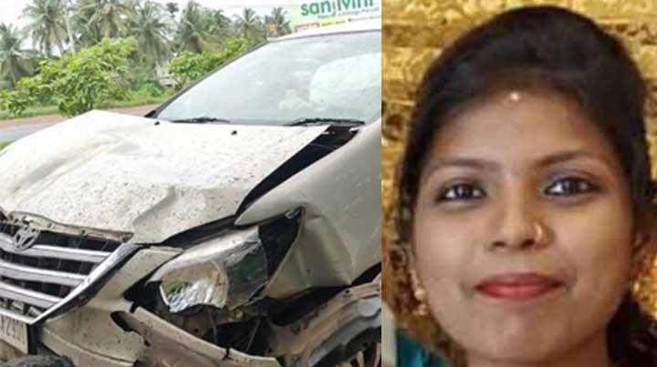 منگلورو : سڑک حادثے میں سافٹ ویئر انجینئر خاتون ہلاک - دو افراد زخمی