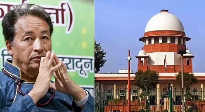 سپریم کورٹ نے سونم وانگچک کی نظر بندی پر مرکز سے وضاحت طلب کی، 10 دن میں جواب داخل کرنے کی ہدایت