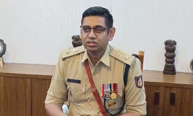 اتر کنڑا کے نئے ایس پی نے کہا : غیر قانونی سرگرمیوں پر لگام کسنے کا سلسلہ جاری رہے گا