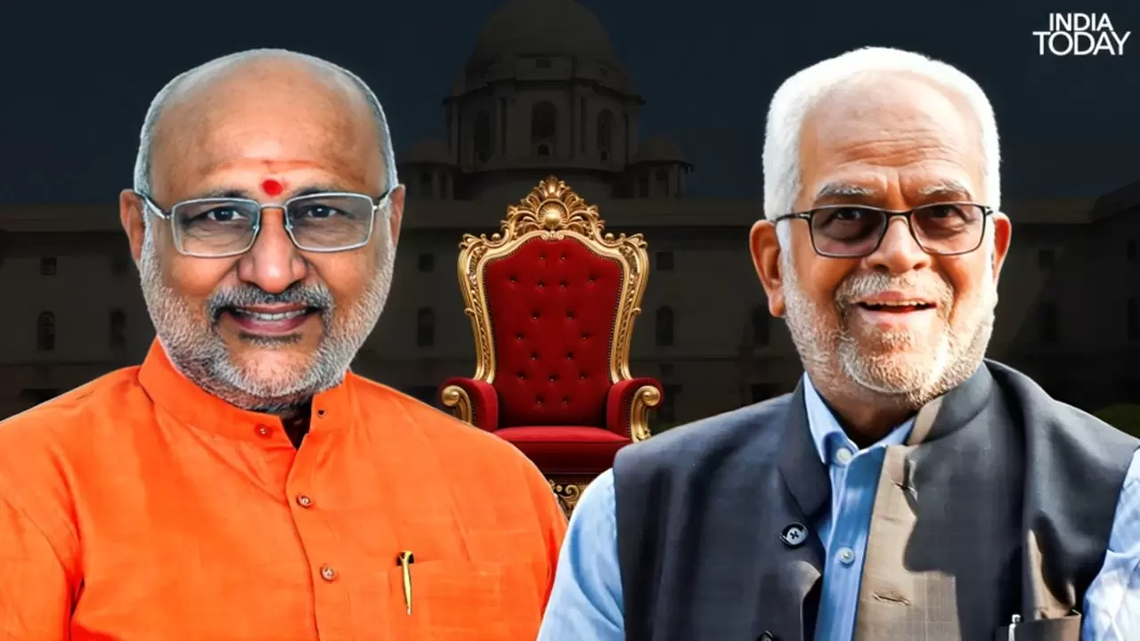 رادھا کرشنن اور سدرشن ریڈی کے درمیان نائب صدر کی کرسی کے لیے آج ووٹنگ