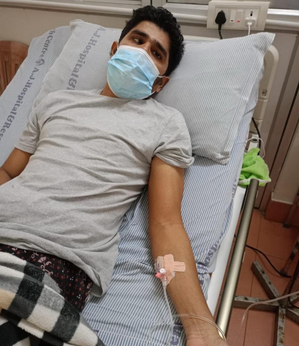 بھٹکل : خون کے کینسر میں مبتلا نوجوان توصیف کے علاج کے لئے امداد کی اپیل