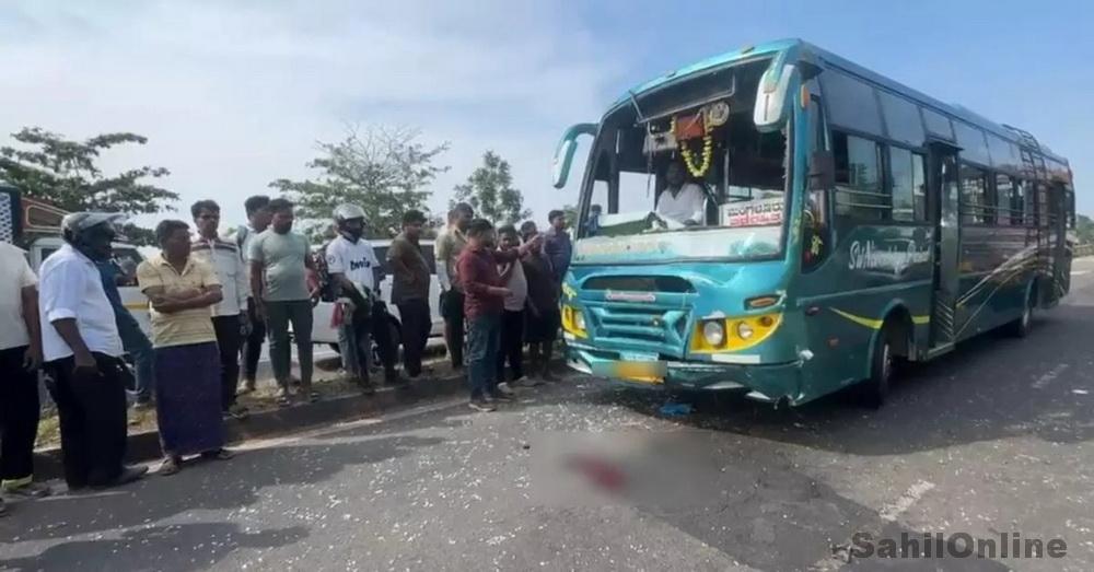 اُڈپی کے کاپو میں  بس اور اسکوٹر کی ٹکر، ایک شخص جاں بحق