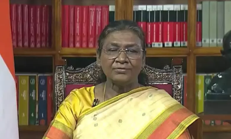 آئین ایک زندہ دستاویز، صدر جمہوریہ دروپدی مرمو کا قوم سے خطاب