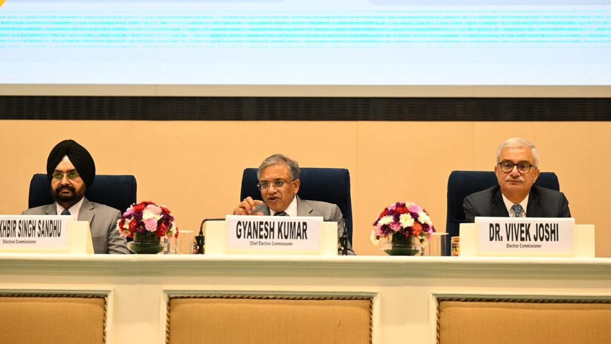 بہار اسمبلی انتخابات دو مرحلوں میں، 6 اور 11 نومبر کو ووٹنگ، نتائج 14 نومبر کو: الیکشن کمیشن کا اعلان