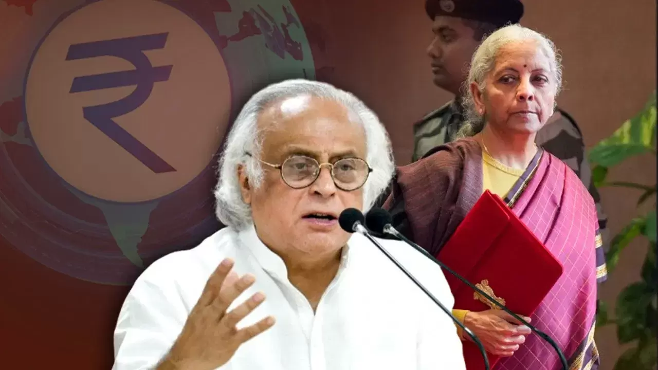 جے رام رمیش کا بجٹ 2026 پر حملہ، قرار دیا مکمل طور پر مایوس کن