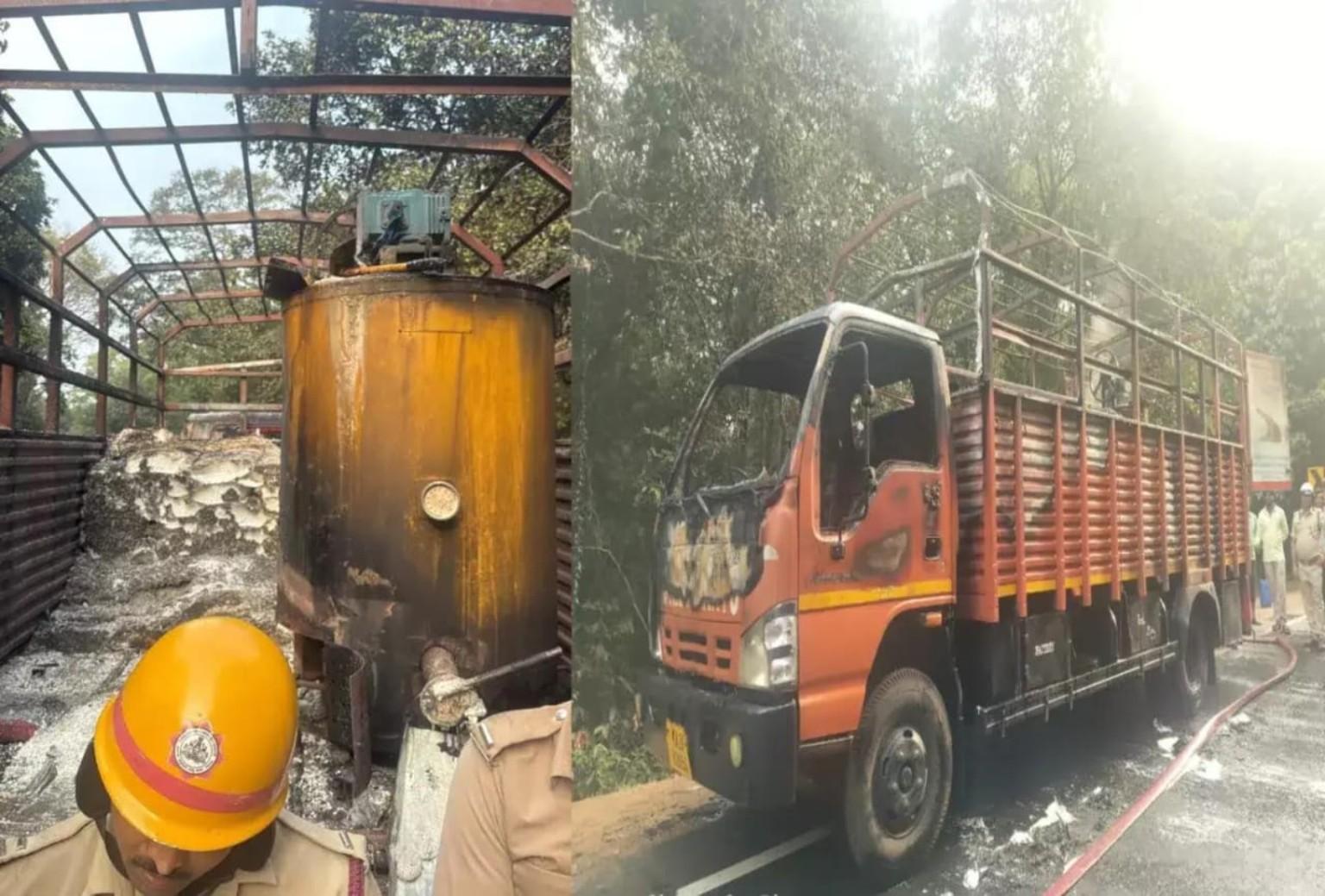 یلاپور : اریبیل گھاٹ پر بوائلر میں ہوا دھماکہ