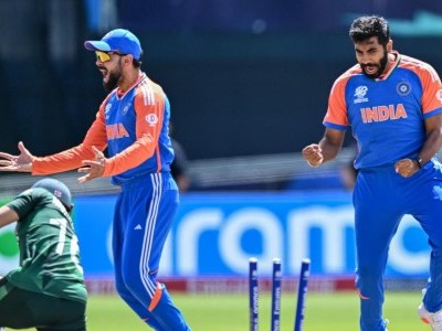 ہندوستان نے پاکستان کو دلچسپ مقابلے میں 6 رن سے دی شکست، جسپریت بمراہ  کی شاندار گیند بازی 