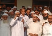 بھٹکل تنظیم نے یتی نرسنگھا نند کو غداری کیس کے تحت گرفتار کرنے کا  کیا مطالبہ ؛پولس تھانہ میں معاملہ درج کرنے کے بعد احتجاجی مظاہرے میں ہزاروں افراد کی شرکت