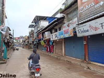 Life comes to a standstill in Bhatkal as shops, schools, and businesses shut down in protest; Curfew-like scene at Jali beach